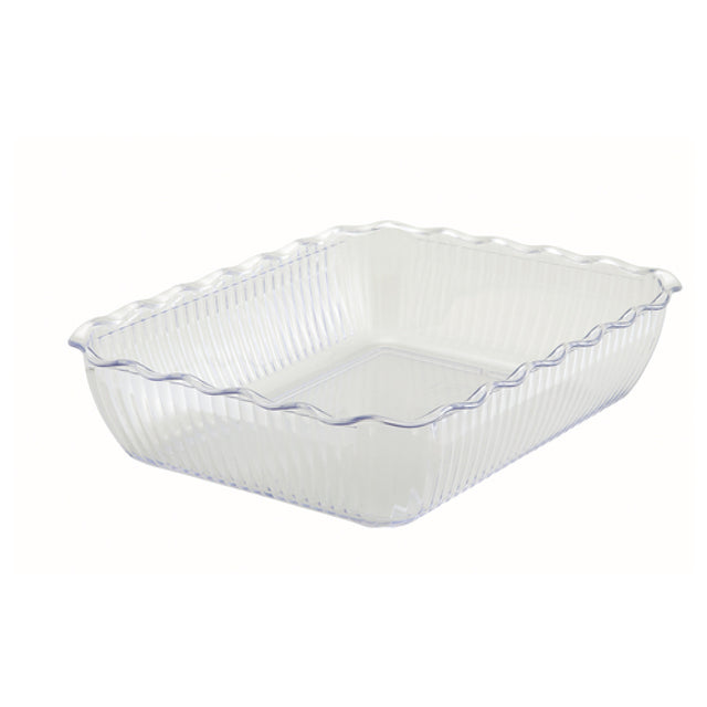 Winco CRK-13C Deli Crock 13" X 10" X 3" Rectangular