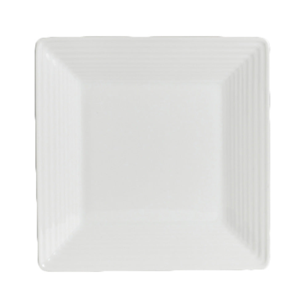 Steelite 6305P694 Square Plate 6.75" X 6.75"Virtuoso Rene Ozorio