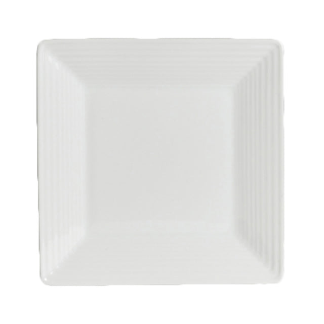 Steelite 6305P694 Square Plate 6.75" X 6.75"Virtuoso Rene Ozorio