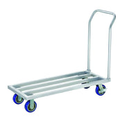 Hubert 90170 - CenPro Mobile Aluminum Dunnage Rack, 60"Wx20"Dx8"H, 2000 Lb. Capacity