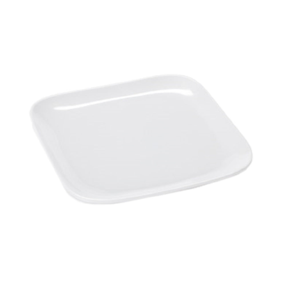 GET Enterprises CS-6115-W Siciliano® Plate 5"L X 5"W Square