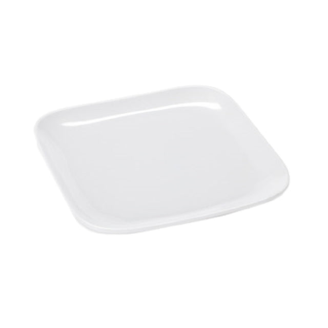GET Enterprises CS-6115-W Siciliano® Plate 5"L X 5"W Square