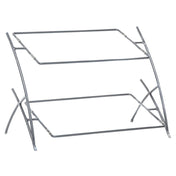 Hubert 74820 - ARCtistic Display Stand, 2-tier, 22" X 15" X 14-1/2"H