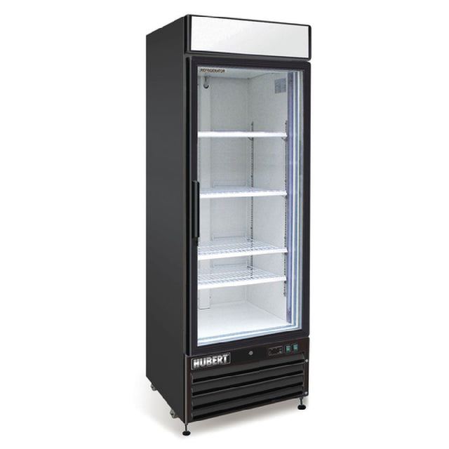 Hubert 86580 - Refrigerator Merchandiser, One-section, 23 Cu. Ft.