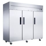 Dukers Appliance Co. USA Ltd. D83AF Freezer Reach-in Three-section