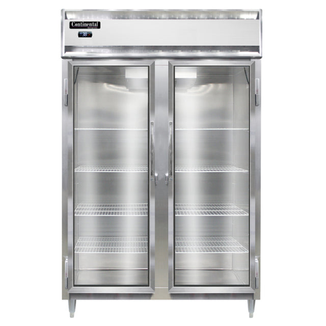 Continental Refrigerator D2RSNGD Designer Line Refrigerator Reach-in Two-section