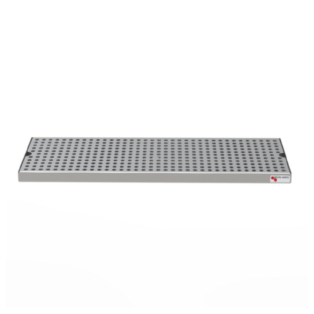 Micro Matic DP-120D-P Surface Mount Drip Tray 12"W X 5"D X 3/4"H With Perforated Grill