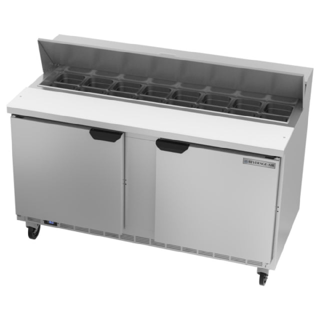 Beverage Air SPE60HC-16 Sandwich Top Refrigerated Counter Two-section 60"W