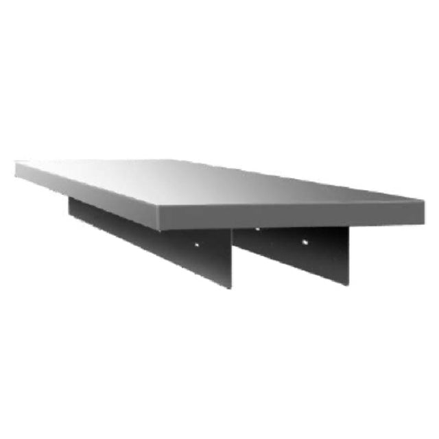 GSW USA WS-PT1824 Pass Through Shelf 24"W X 18"D X 5-1/2"H Turned Down Edges