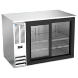 Beverage Air BB48HC-1-F-GS-S - Refrigerated Food Rated Back Bar Storage Cabinet, Two-section