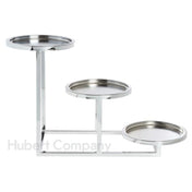 Hubert 65638 - Cerve Collection Bowl Holder, 3-tier, 8" X 22" X 13"H