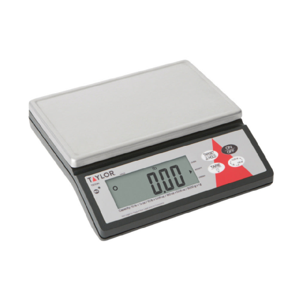 Taylor Precision TE10R Portion Control Scale Electronic Capacity: 10 Lb X 0.1 Oz / ⅛ Oz