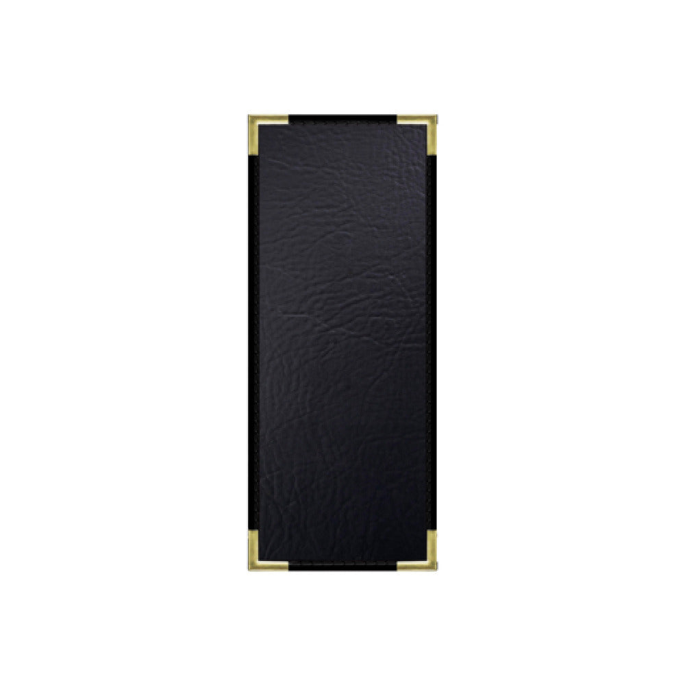 Risch SEV-1V 4.25X11 Seville Hardback Antibacterial/antimicrobial Faux-leather Menu Cover (specify Color)