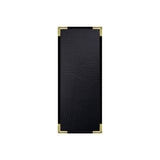 Risch SEV-1V 4.25X11 Seville Hardback Antibacterial/antimicrobial Faux-leather Menu Cover (specify Color)