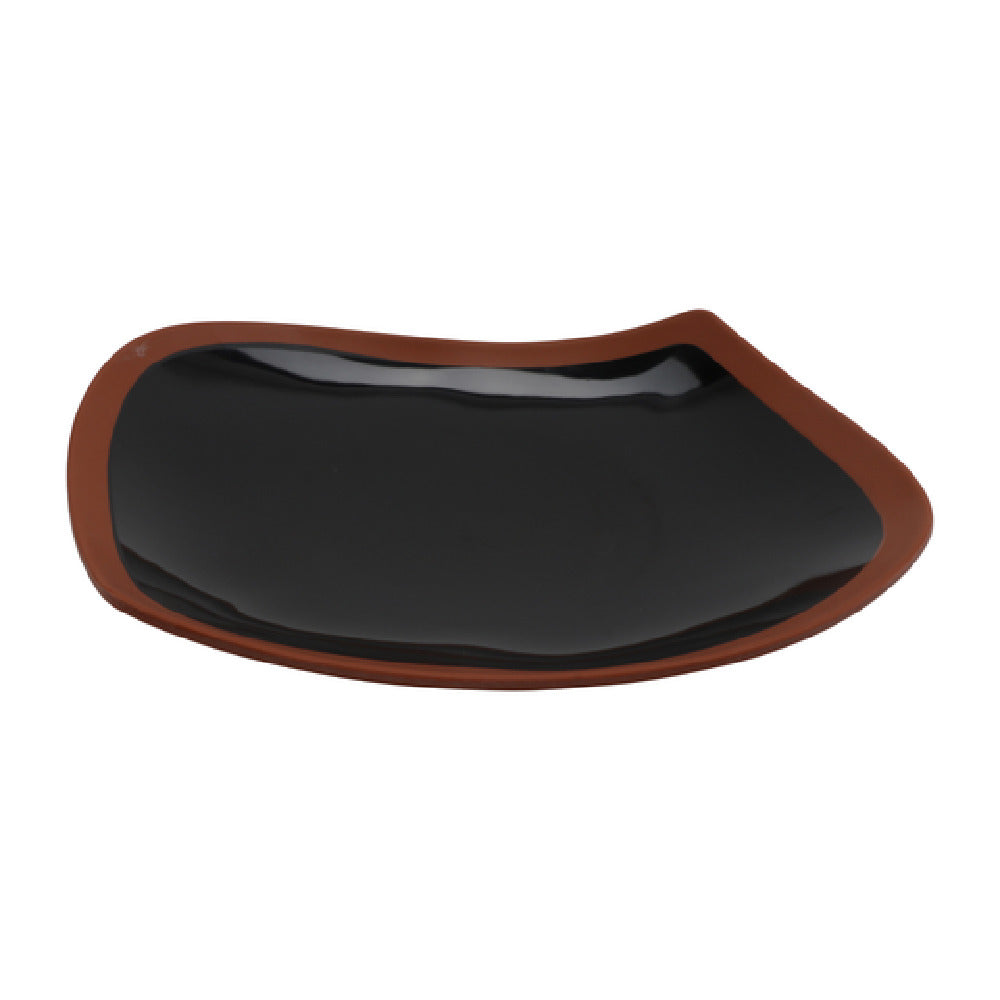 GET Enterprises BAL111 Cheforward Balance Leaf Platter 11" X 8.68" Leaf Shaped