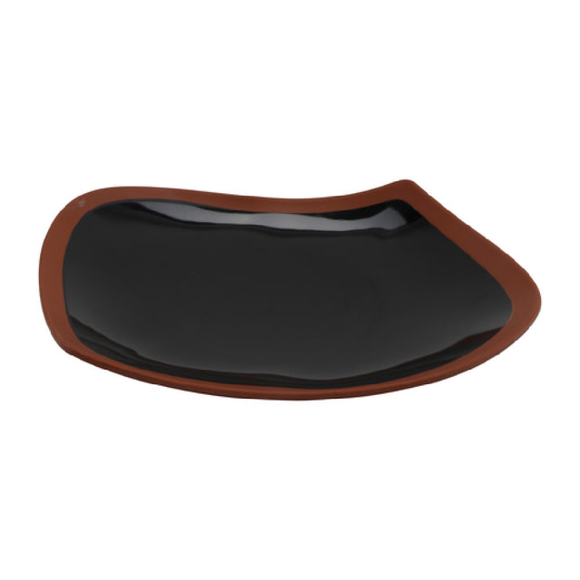 GET Enterprises BAL111 Cheforward Balance Leaf Platter 11" X 8.68" Leaf Shaped
