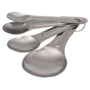 Stanton Trading 933 Measuring Spoon Set 4 Piece Set (1/41/21 Tsp & 1 Tbl) Stainless Steel