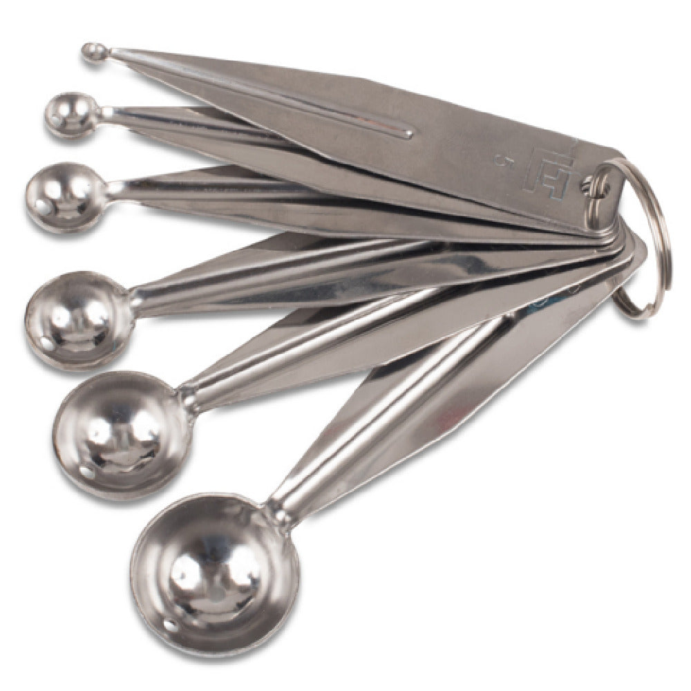 JB Prince D983 Vegetable And Fruit Scoops (6) Sizes (0.19" (5mm) 0.39" (10mm)