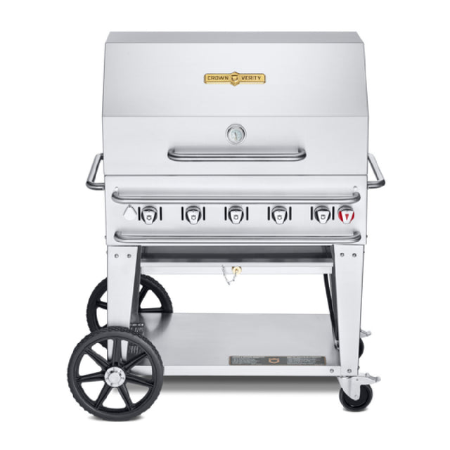 Crown Verity CV-RCB-36RDP-LP Pro Series Grill LP Gas 44"L X 28"D