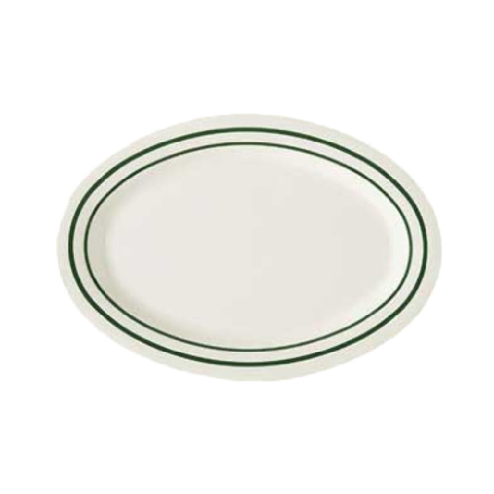 GET Enterprises OP-950-EM Emerald™ Platter 9-3/4"L X 7-1/4"W Oval