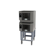 Cadco BLS-3HGD-2 Bakerlux™ GO Heavy-Duty Convection Oven Electric Double Stack Half Size With Stand