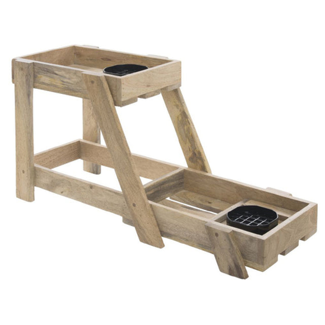 Hubert 41477 - Airpot Holder, Double Stack, 9" X 27-1/2" X 13-3/16"H