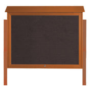 Aarco PLD3645TLDPP-5 Message Center 45"W X 36"H Freestanding