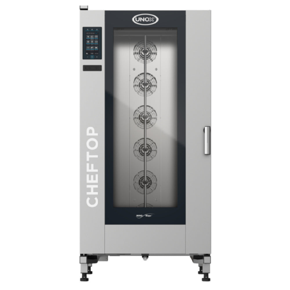 UNOX XAVL-2021-DPRS ChefTop MIND.Maps™ Plus Combi Oven/Steam Oven Is An Electric Countertop Oven That Combines Heat