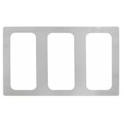 Hubert 79724 - Cold Tile, For 1/3-size Curveware Pans, 3-compartment