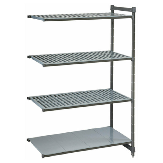 Cambro CBA246064VS4580 Camshelving® Basics Plus Add-On Unit 24"W X 60"L X 64"H