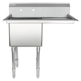 Empura EHD11818R18 - Sink, 38.5"W X 23.5"D X 44.25"H, (1) Compartment