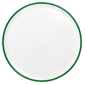 BauscherHepp T3014G Ripple Pizza Plate 13-3/4” Dia. Round With Geometric Circular Ripple Pattern