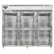 Continental Refrigerator DL3FE-SS-GD-HD Designer Line Wide Freezer Reach-in 85-1/2"W