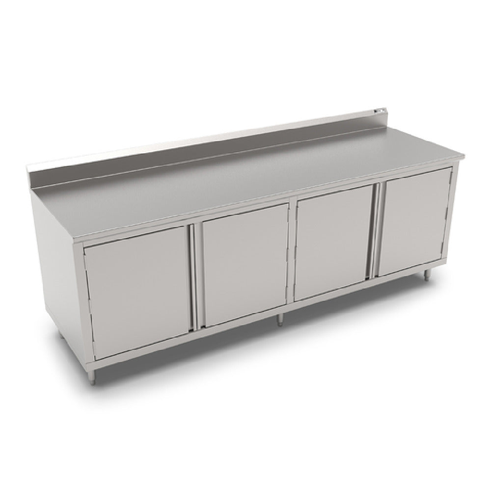 John Boos 4CH4R5-30120-1S Work Table Cabinet Base With (2) Sets Of Hinged Doors