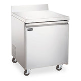 Omcan USA 50095 - (RE-CN-0006-BS-HC) Worktop Refrigerator, One-section, 27"W