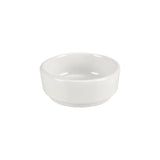 Steelite DCI29W3 Round Stacking Salsa Dish 5.0 Oz. 3-3/4" Dia. X 1-3/4"H