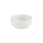 Steelite DCI29W3 Round Stacking Salsa Dish 5.0 Oz. 3-3/4" Dia. X 1-3/4"H