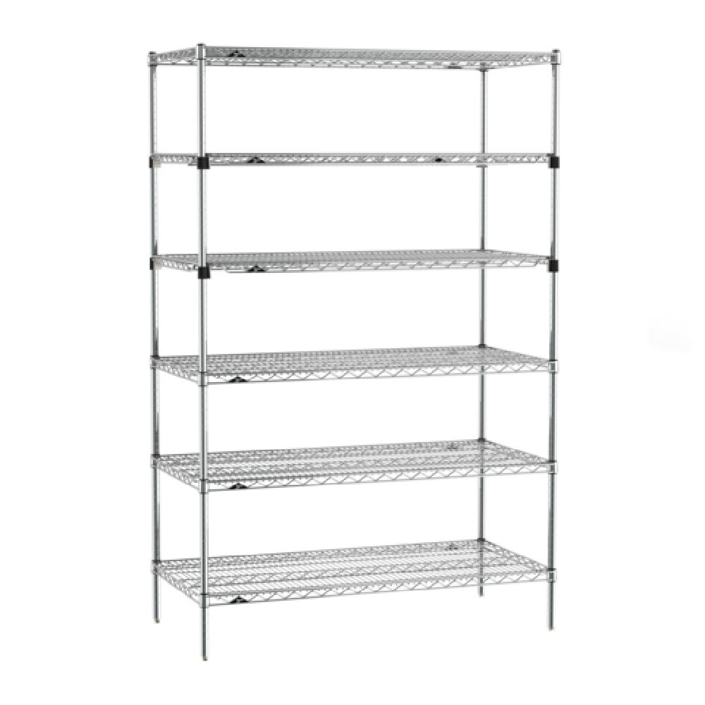 Metro SEZ-244874C-S-42 Super Erecta® Starter Shelving Unit 48"W X 24"D X 74"H