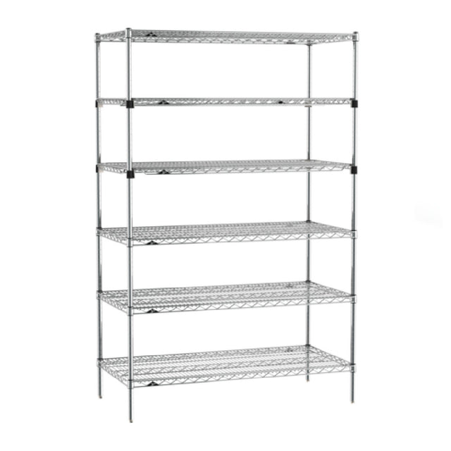 Metro SEZ-244874C-S-42 Super Erecta® Starter Shelving Unit 48"W X 24"D X 74"H