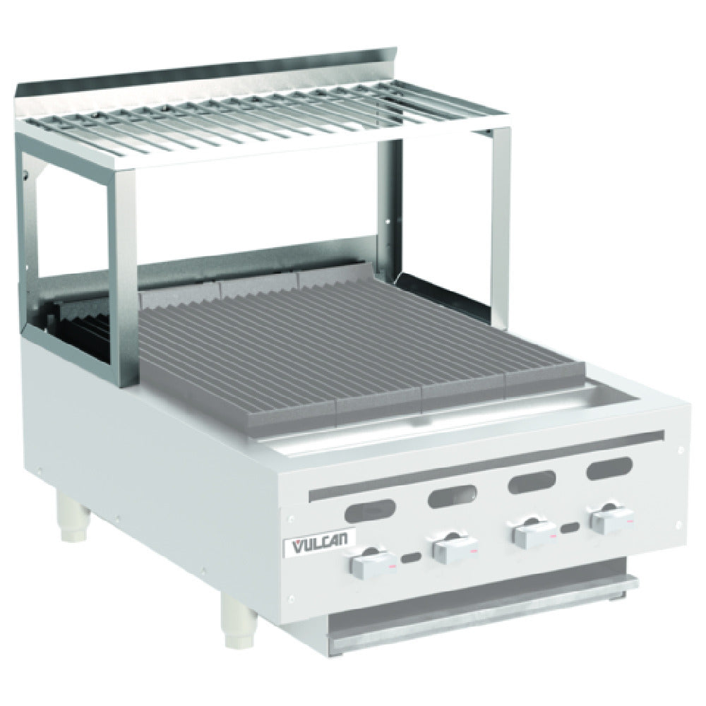 Vulcan OVRSHLF-ACB25 - Overshelf, 12-3/4" High X 13" Deep With Removable Wire Rack