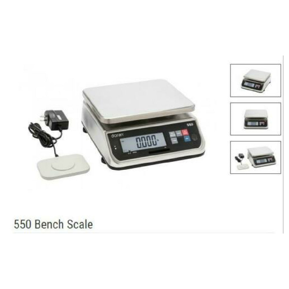 Penn Scale 550-12 Doran 550 Series Bench Scale Digital 12 Lbs. Capacity