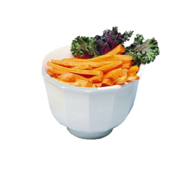 Bon Chef 9106PLATINUMGRA Prism Garnish Bowl 1-1/2 Qt. 6-3/4" X 4-1/2"