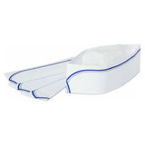 Royal PPR OS BLU - Disposable Overseas Cap, Paper Crown, Blue (100 Per Box, 10 Boxes Per Case)