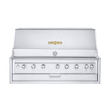 Crown Verity IBI48-LT Infinite Series 48" Built-In Outdoor Charbroiler Grill (7) 14750 BTUH Stainless Steel Burners