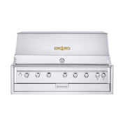 Crown Verity IBI48-LT Infinite Series 48" Built-In Outdoor Charbroiler Grill (7) 14750 BTUH Stainless Steel Burners