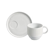 Porto Brasil 36161119801 - Linhas Stackable Tea Cup, 7.78 Oz, Stoneware