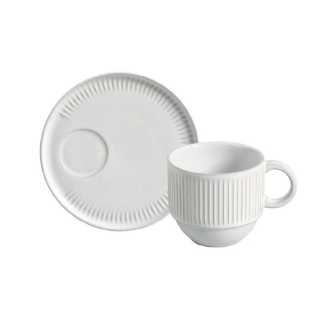 Porto Brasil 36161119801 - Linhas Stackable Tea Cup, 7.78 Oz, Stoneware