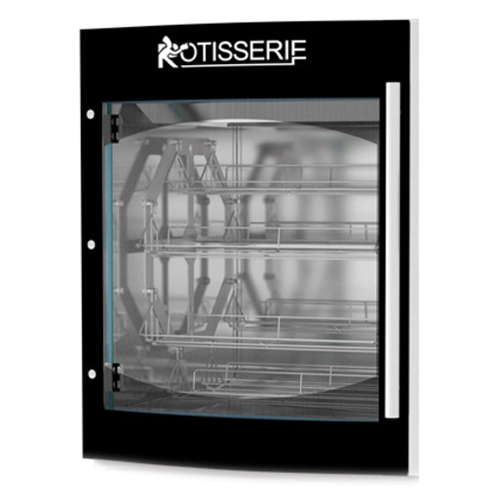 Rotisol GLBS8520 Complete Front Or Back Door With Convex Double-Glazed Glass For Star-Clean SC8.520 Or SC16.520