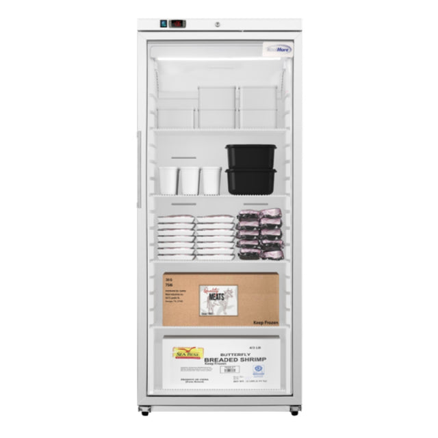Koolmore KM-RIF-1GD21C-A Reach-In Freezer 30"W 21 Cu. Ft. Capacity