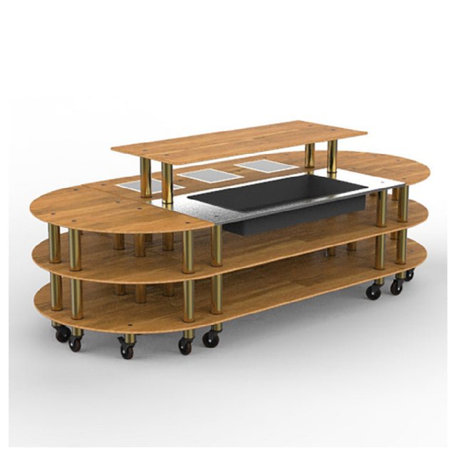 Steelite MGCMLD19BBXW - Market Stand, Modular, Mogogo